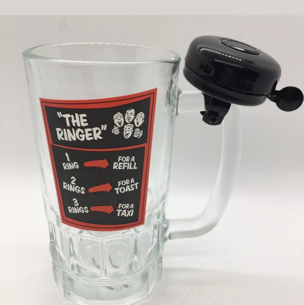 The Ringer Beer Mug - 20 oz Novelty Wembley.